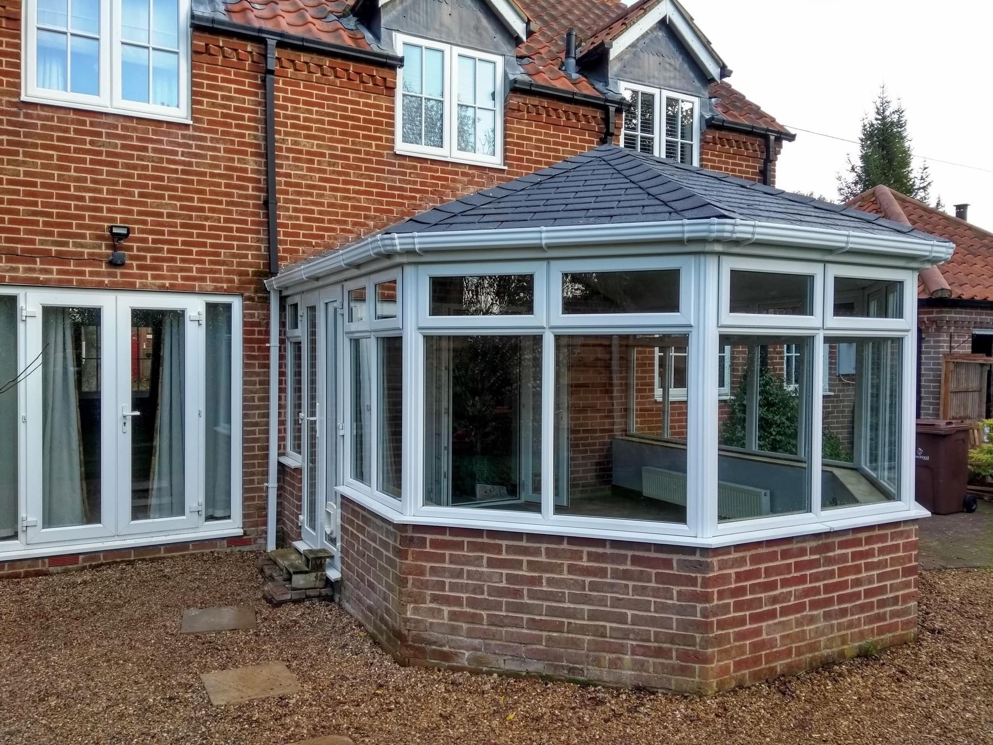 Tiled conservatory in Old Beetley